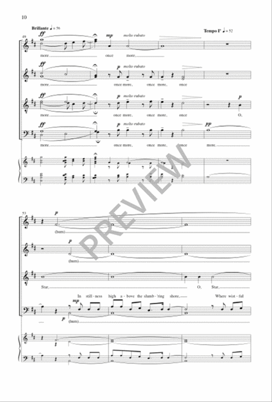 Star Sonnet Star Sonnet Divisi scores gallery preview page 9