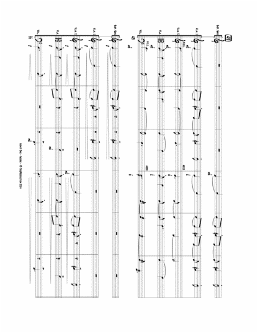 Admit One Chamber Orchestra scores gallery preview page 6