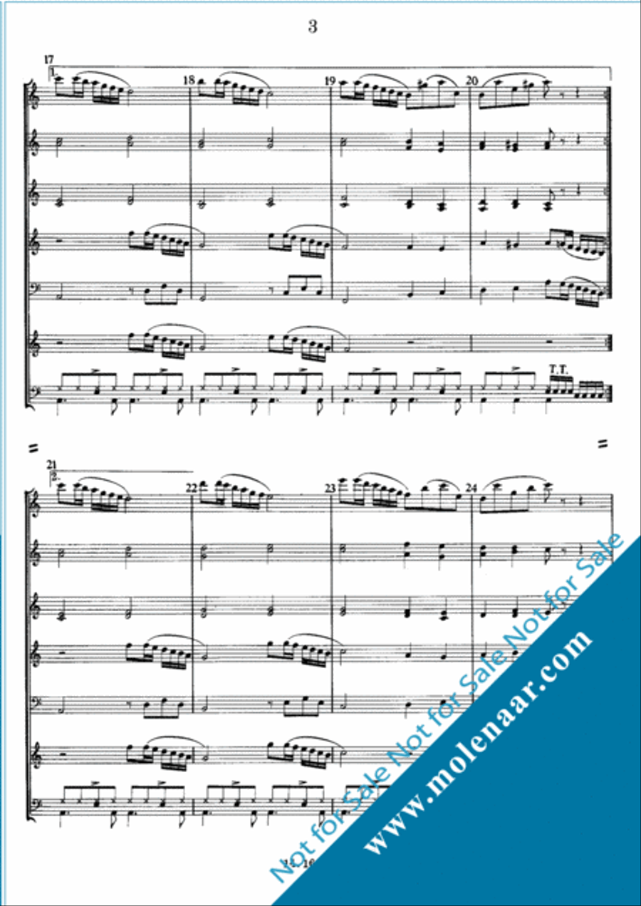 Sinfonia Alla Barocco Accordion Orchestra scores gallery preview page 7