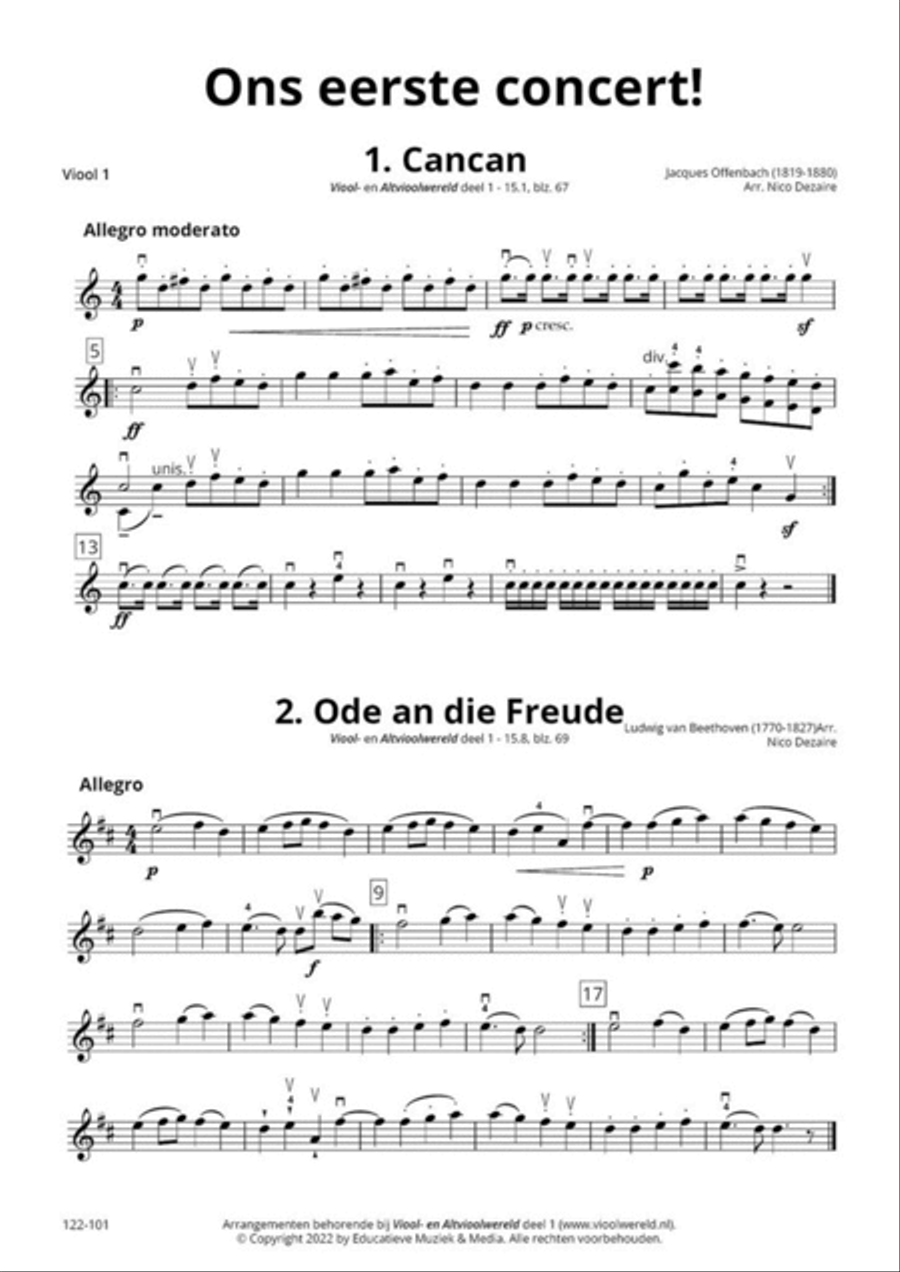 Ons eerste concert! String Orchestra scores gallery preview page 6