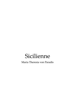 Book cover for Sicilienne ( Paradis ) ( violin and cello )