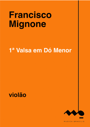 Book cover for 1a Valsa em dó menor