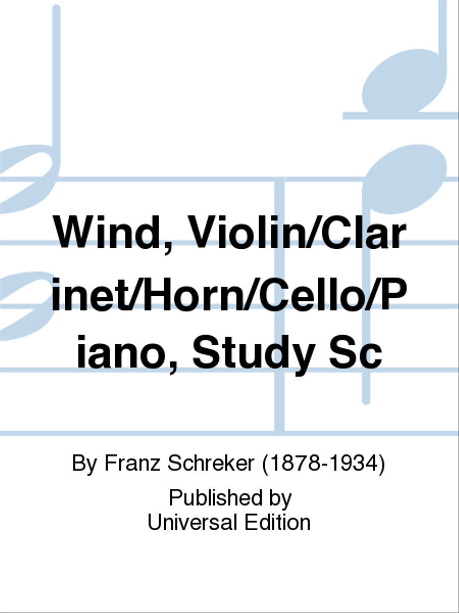 Wind, Vn/Cl/Hn/Vc/Pf, Study Sc School and Community scores gallery preview page 1