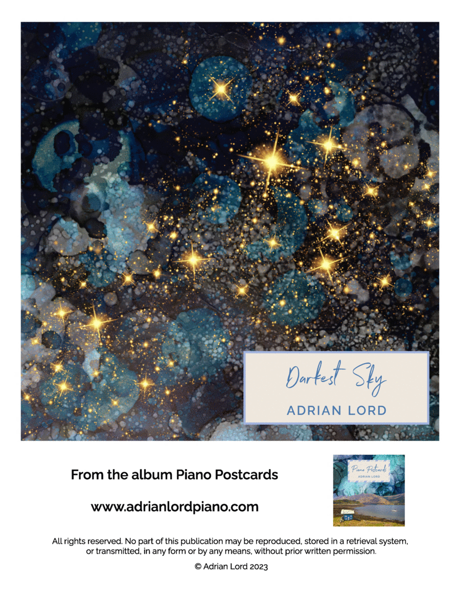 Darkest Sky Piano Solo scores gallery preview page 1