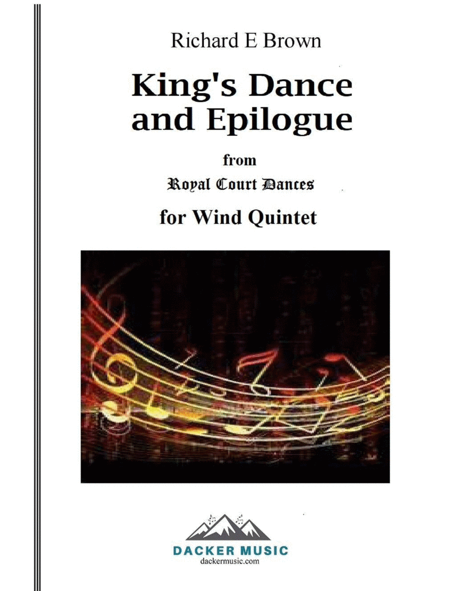 King's Dance and Epilogue - Wind Quintet Woodwind Quintet scores gallery preview page 1