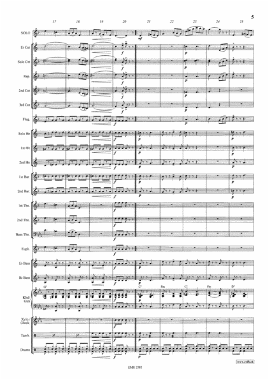 Happy-Hippo-Tuma Brass Band scores gallery preview page 6