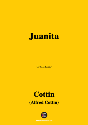 Book cover for Cottin-Juanita,for Guitar