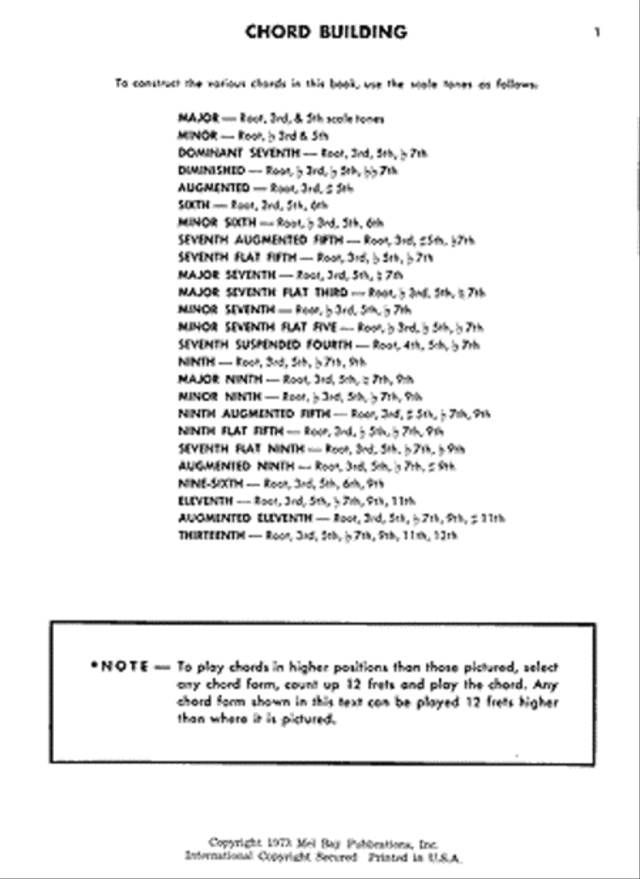 Banjo Chord Encyclopedia 5-String Banjo scores gallery preview page 2