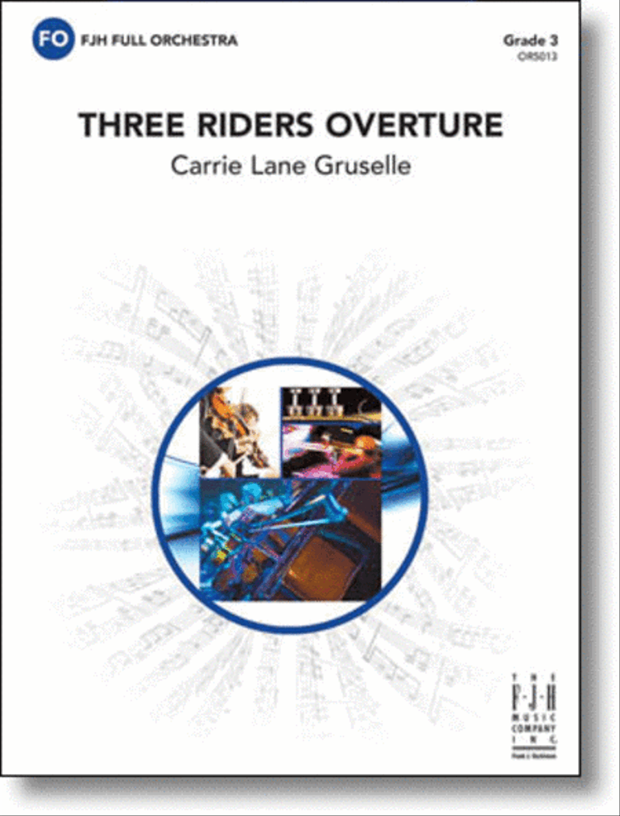 Three Riders Overture Full Orchestra scores gallery preview page 1