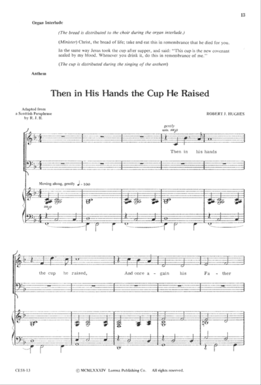 Do This in Remembrance of Me 4-Part scores gallery preview page 15