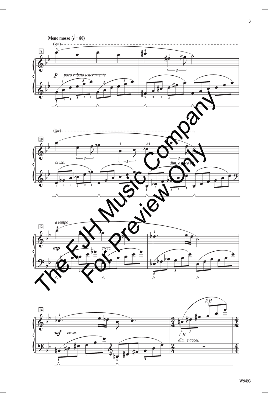Lucas Star Piano Solo scores gallery preview page 3