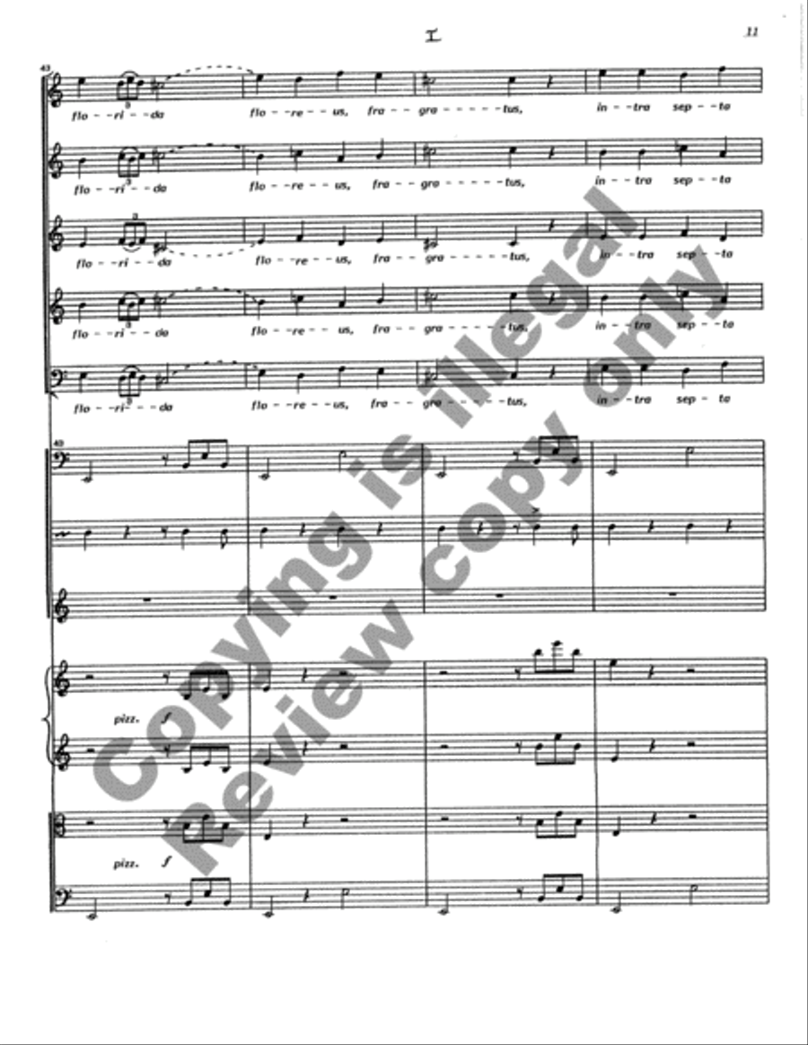 Cantata Rustica (Full/Choral Score) Choir scores gallery preview page 88