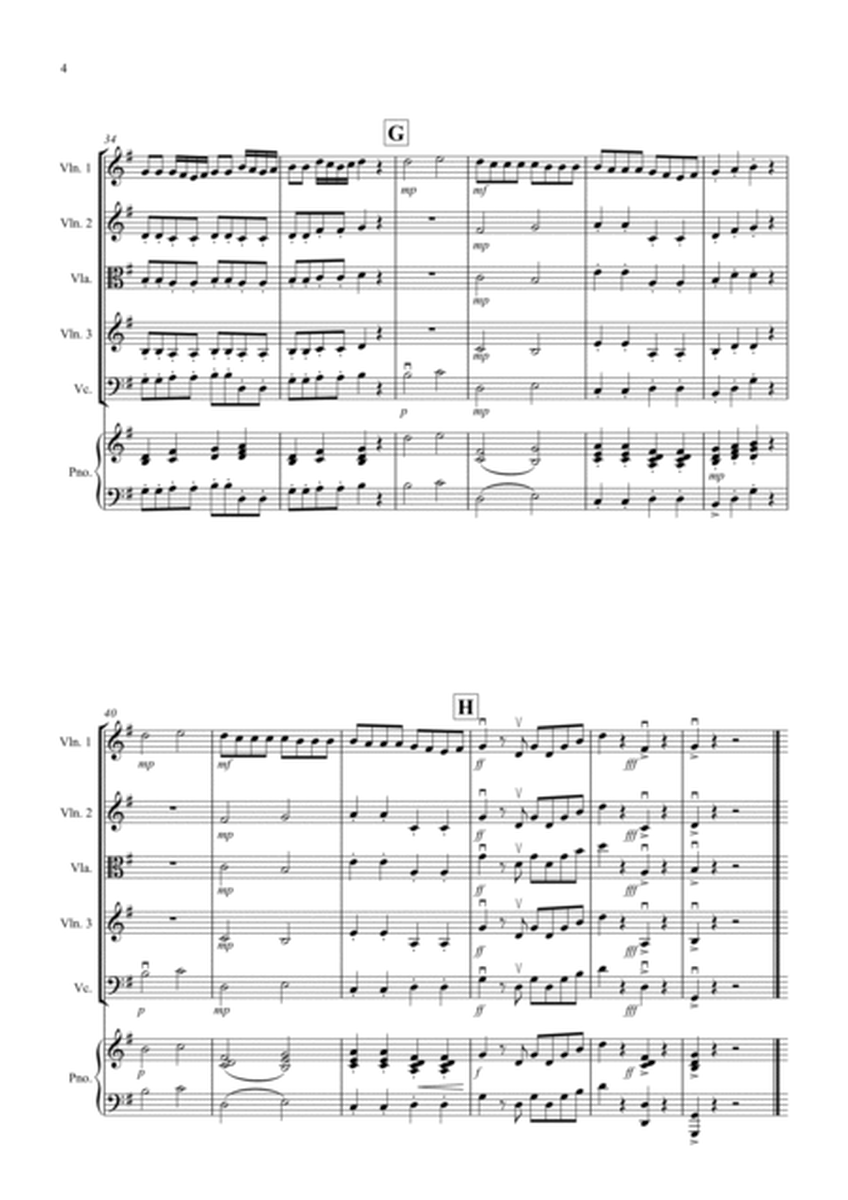 2 Classical Favourites for String Quartet (volume five) image number null
