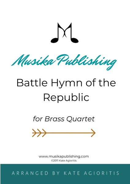 Battle Hymn of the Republic - a Jazz Arrangement - for Brass Quartet image number null