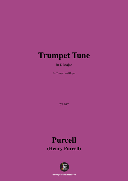 H. Purcell-Trumpet Tune,in D Major,ZT 697,for Trumpet and Organ image number null