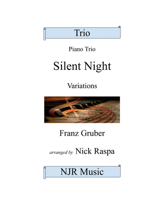 Book cover for Silent Night - Variations (Piano Trio) complete set