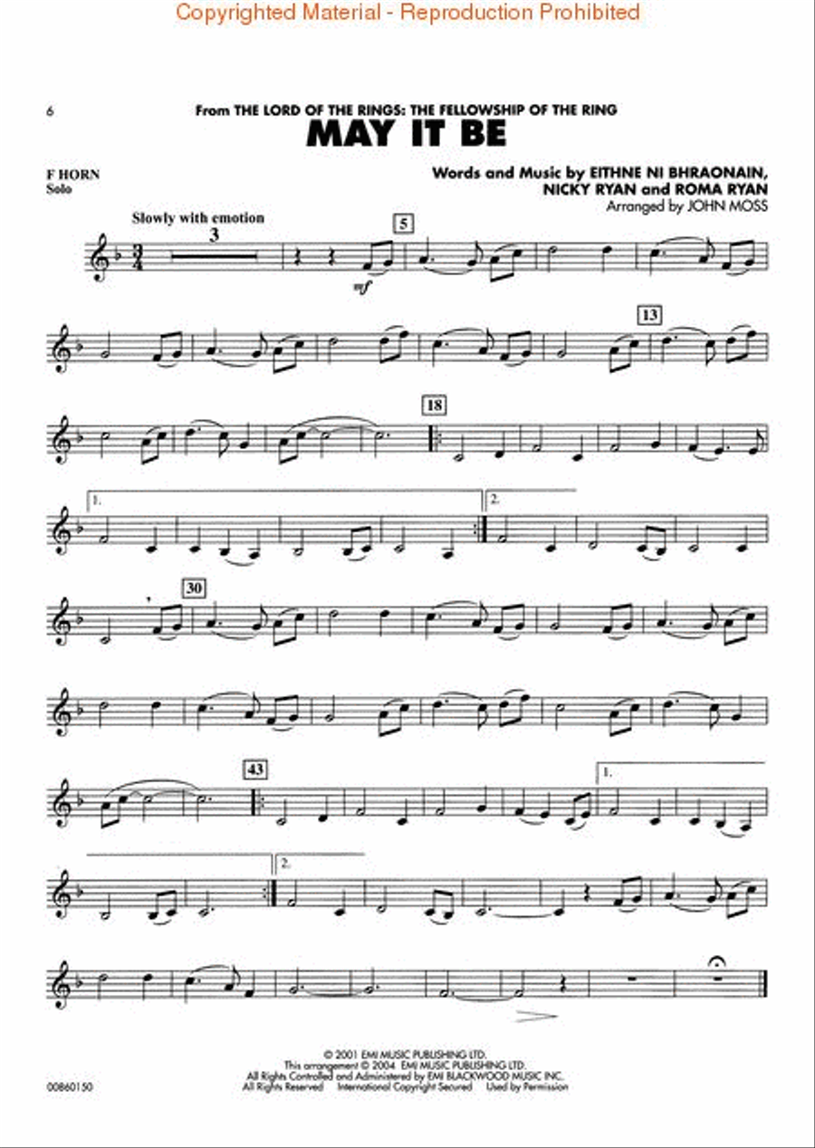 Film Favorites Concert Band Methods scores gallery preview page 4