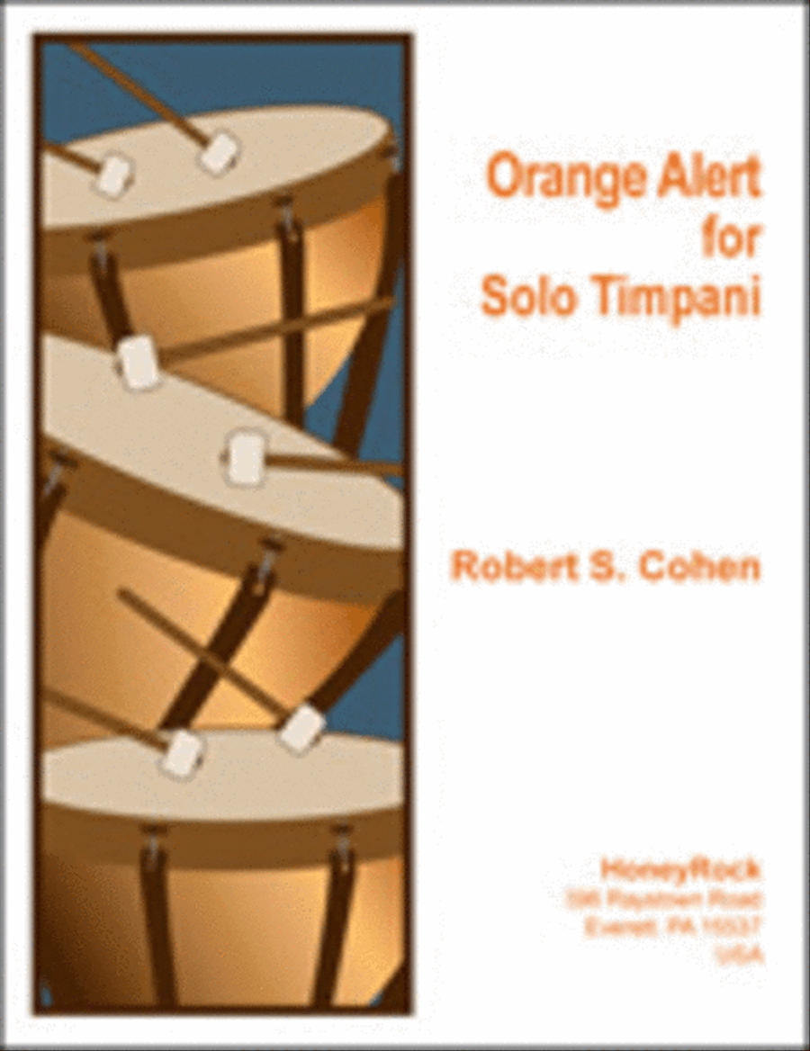 Orange Alert Percussion scores gallery preview page 1