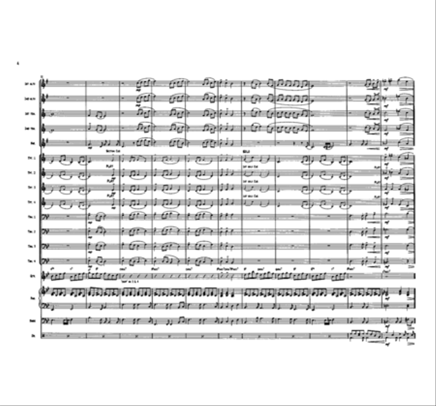 Still, Still, Still Jazz Ensemble scores gallery preview page 3