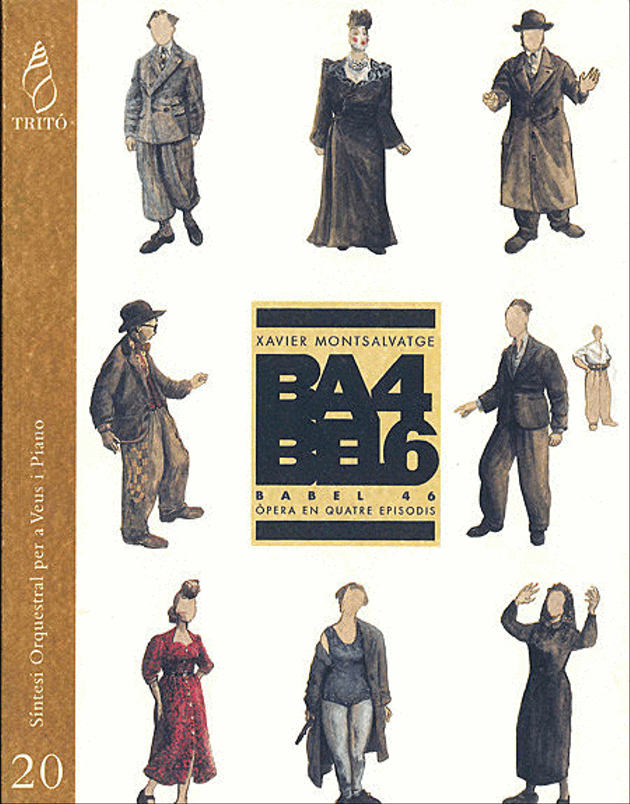 Babel 46, òpera en quatre episodis Piano Solo scores gallery preview page 1