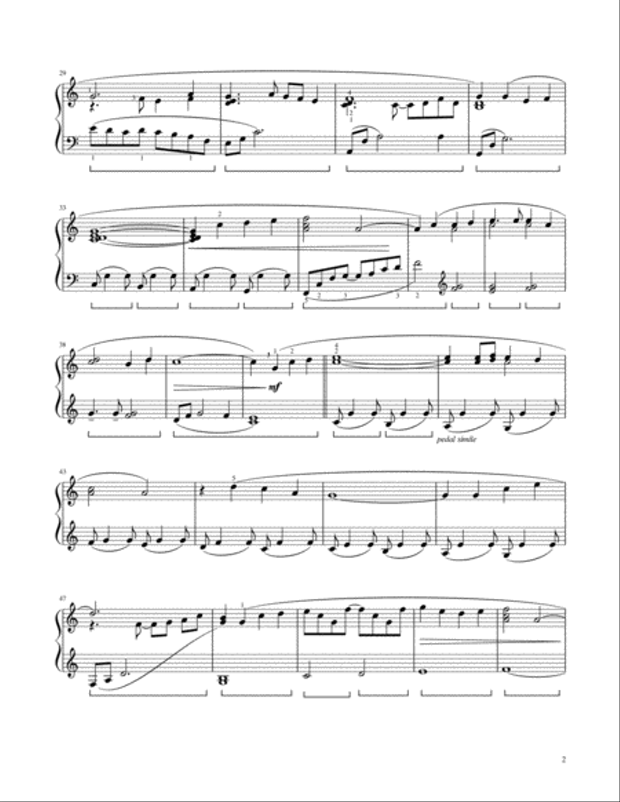 Because He Lives Because He Lives Piano Solo scores gallery preview page 3