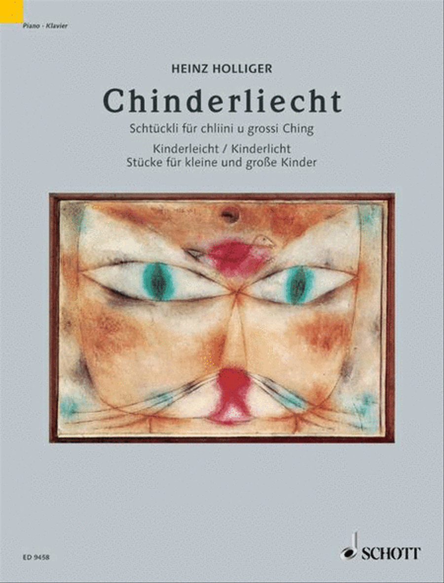 Chinderliecht (Kinderleicht / Kinderlicht) Piano Duet scores gallery preview page 1