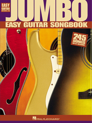 Book cover for Jumbo Easy Guitar Songbook