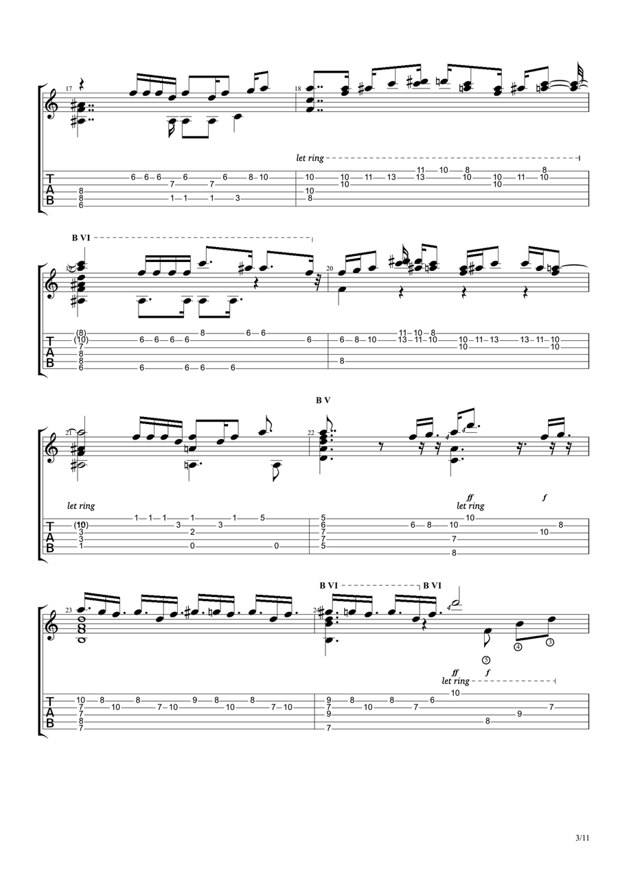 What It Takes Acoustic Guitar scores gallery preview page 4