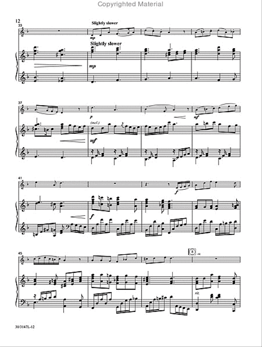 Fortress and Foundation Fortress and Foundation Trumpet Solo scores gallery preview page 10