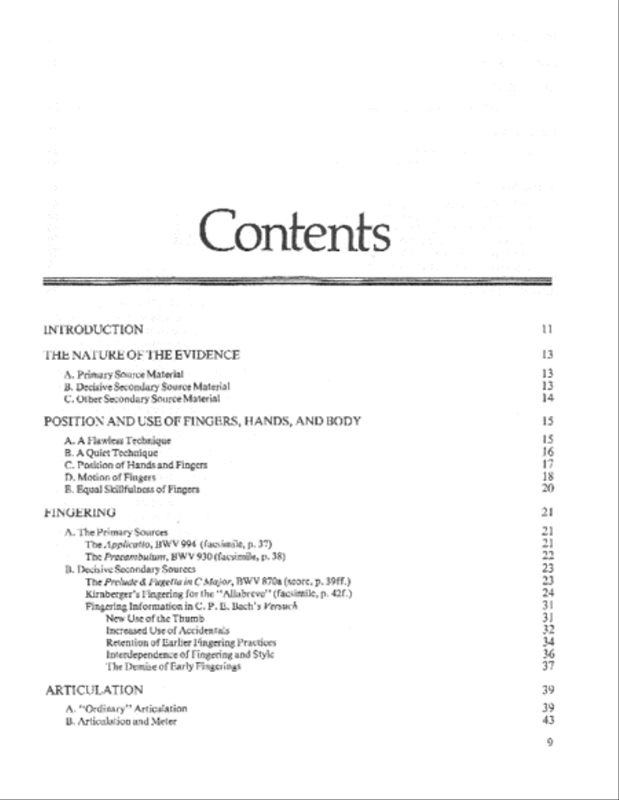 J. S. Bach's Keyboard Technique: A Historical Introduction Piano scores gallery preview page 2