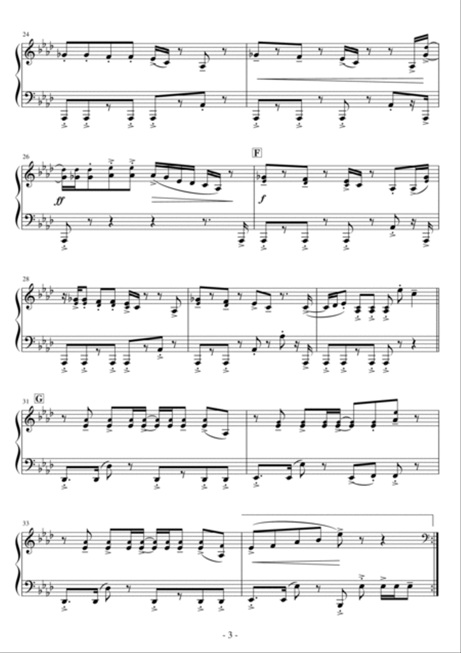 Butter Easy Piano scores gallery preview page 3