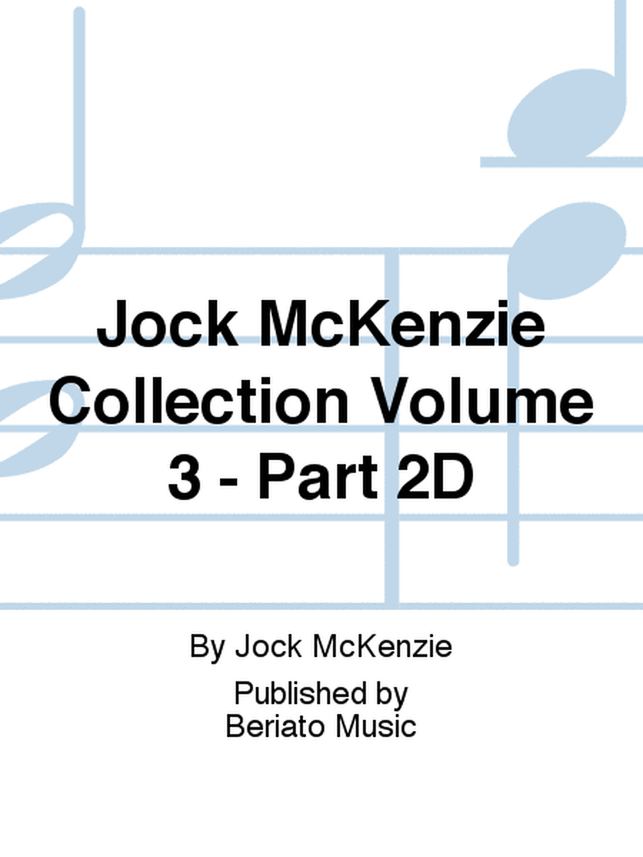 Jock McKenzie Collection Volume 3 - Part 2D