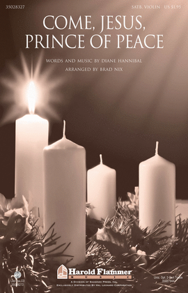 Book cover for Come, Jesus, Prince of Peace
