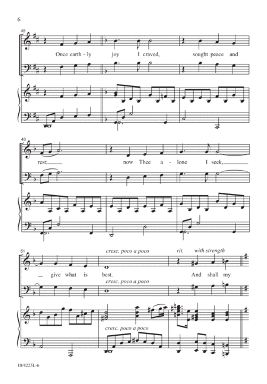 More Love to Thee 4-Part scores gallery preview page 7