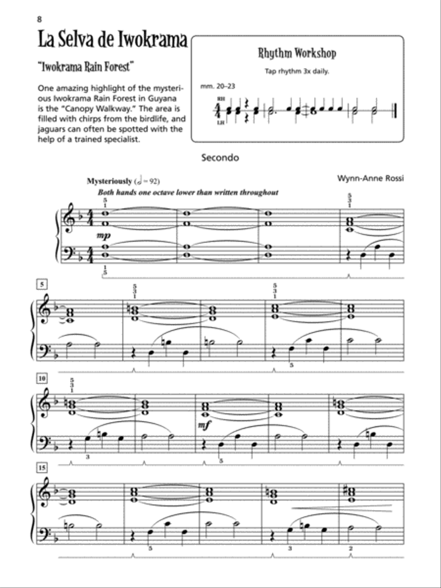 MAosica Latina para Dos, Book 1 Small Ensemble scores gallery preview page 5