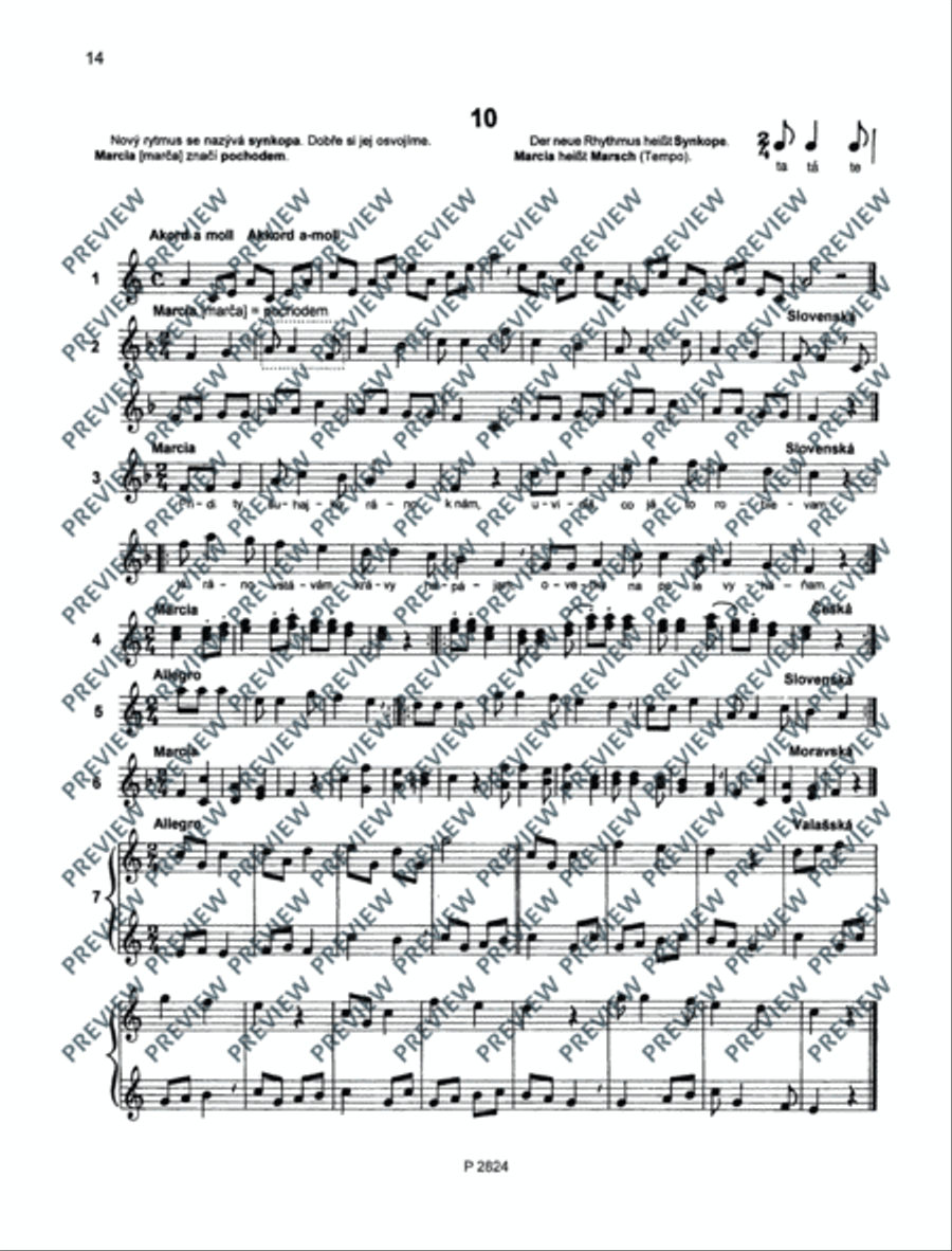 School for Descant Recorder Soprano Recorder scores gallery preview page 15