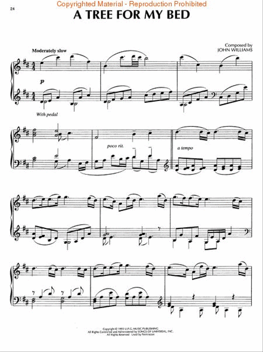 Jurassic Park Piano Solo scores gallery preview page 3