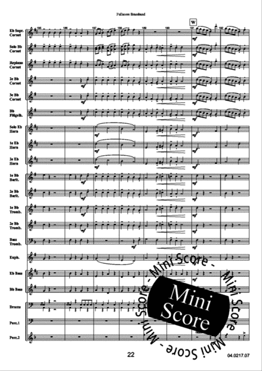 For Fans Only Brass Band scores gallery preview page 24