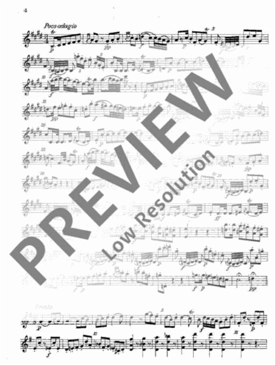 Symphony G major Violin scores gallery preview page 4