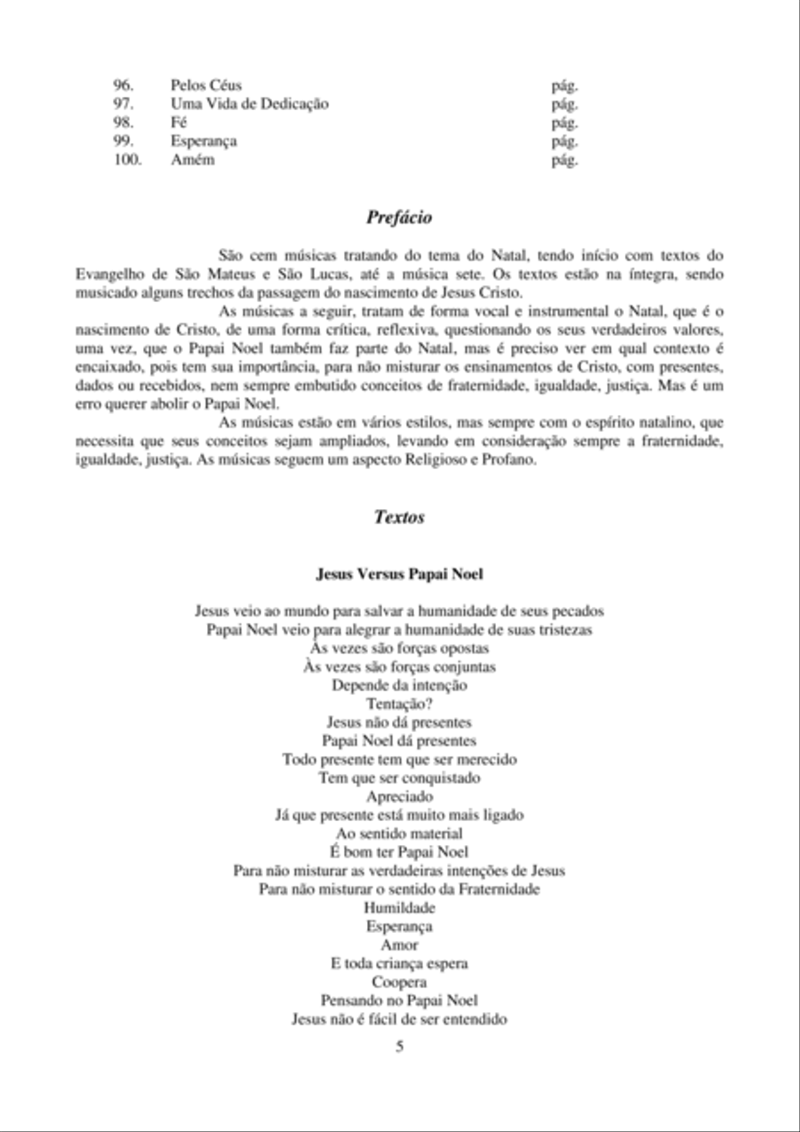 Natal: O Nascimento e Sua Glória Large Ensemble scores gallery preview page 5