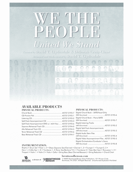 We the People (accompaniment DVD) image number null