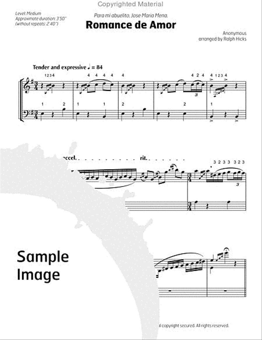 Romance de Amor Romance de Amor Marimba scores gallery preview page 4
