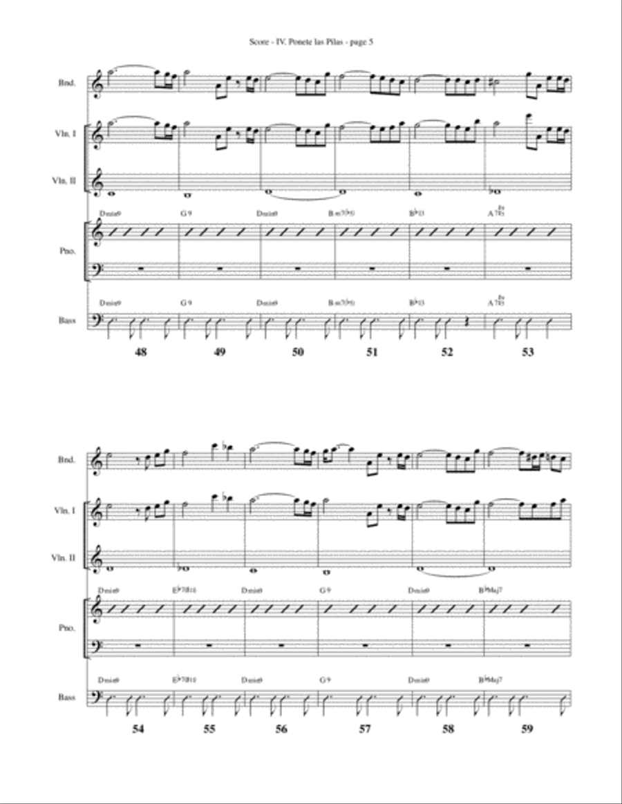 Ponete las pilas Small Ensemble scores gallery preview page 5