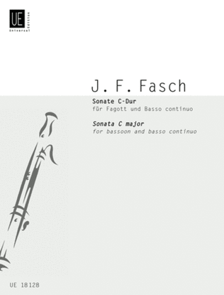 Book cover for Sonata In C Major, Bassoon/Bc