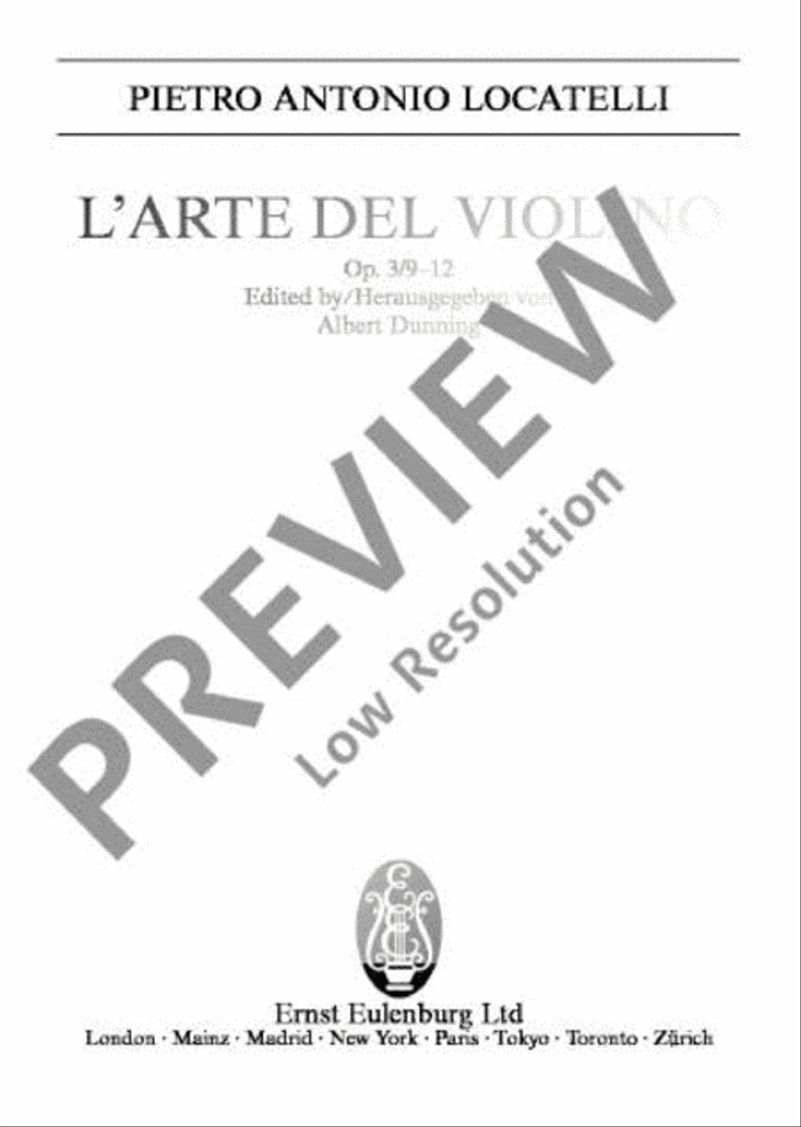 L'Arte del Violino L'Arte del Violino Orchestra scores gallery preview page 2