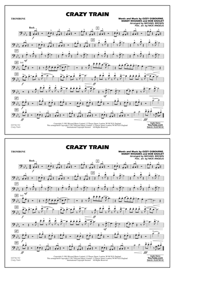 Crazy Train - Trombone