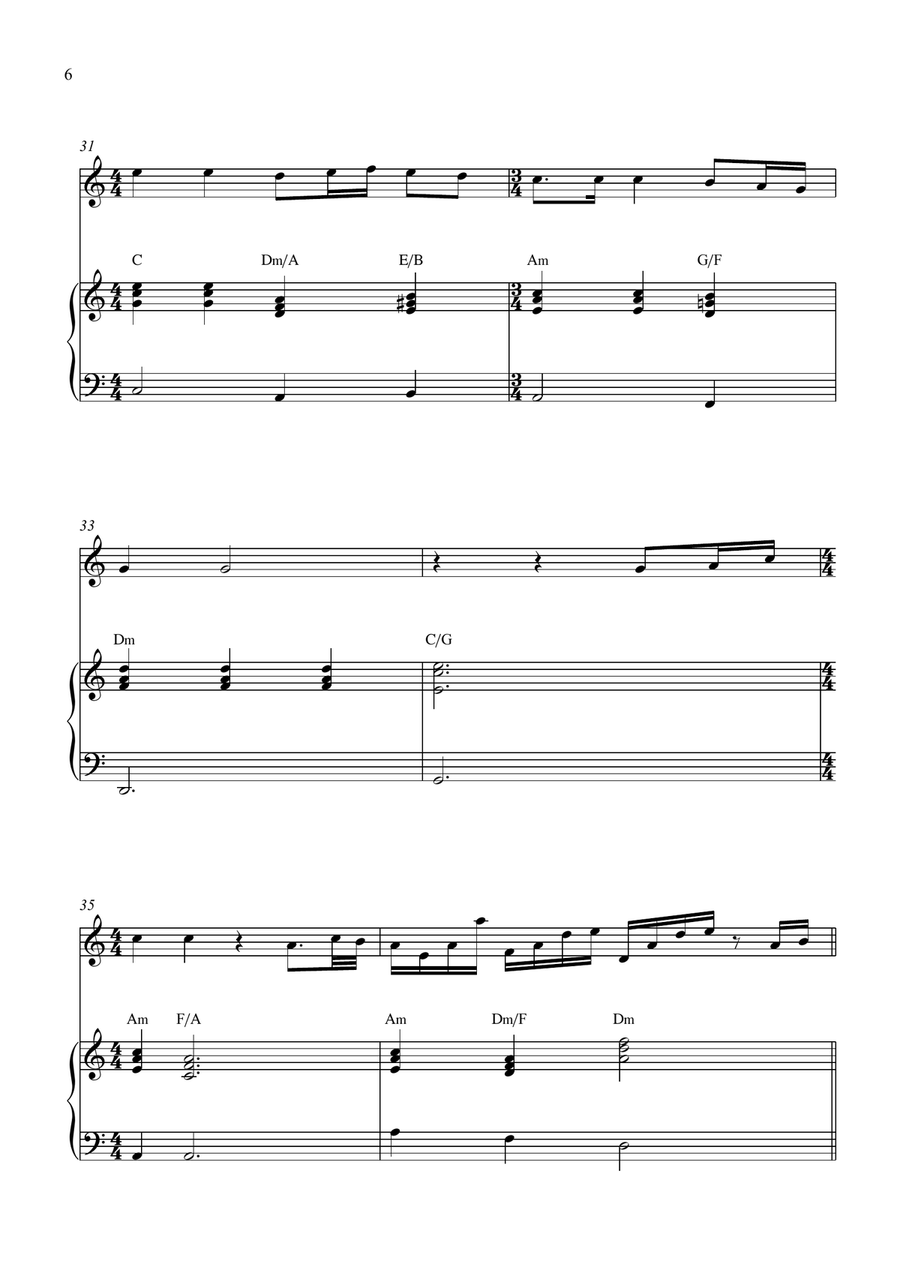 Breath Of Heaven (Mary's Song) Flute scores gallery preview page 6