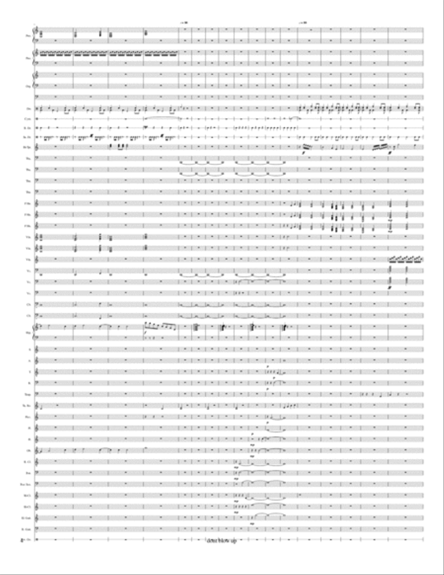 Blue Flower Concert Band scores gallery preview page 4