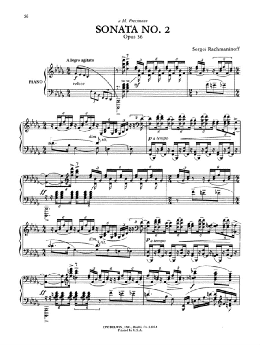 The Piano Works of Rachmaninoff, Volume 5 Piano Solo scores gallery preview page 3