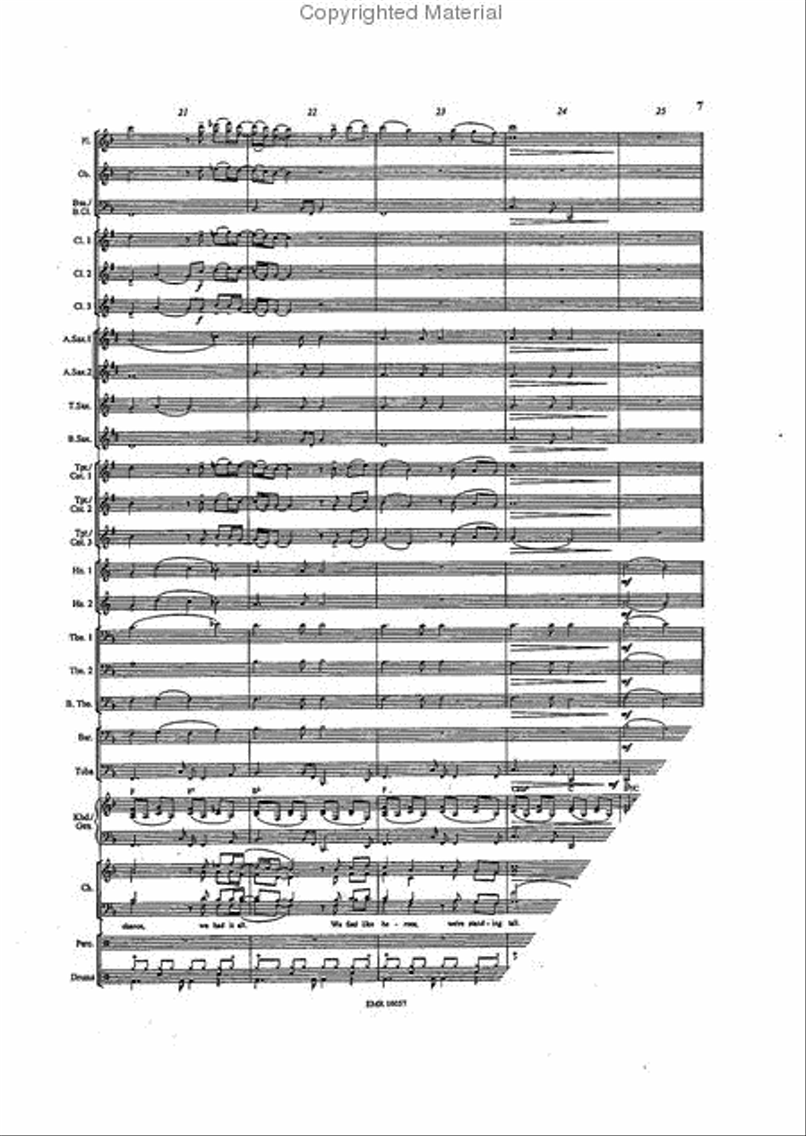 We Have A Dream 4-Part scores gallery preview page 7